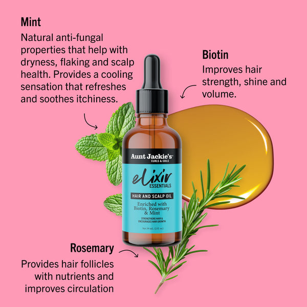 Biotin, Rosemary & Mint Hair & Scalp Oil