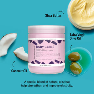 Baby Curls Twisting Custard