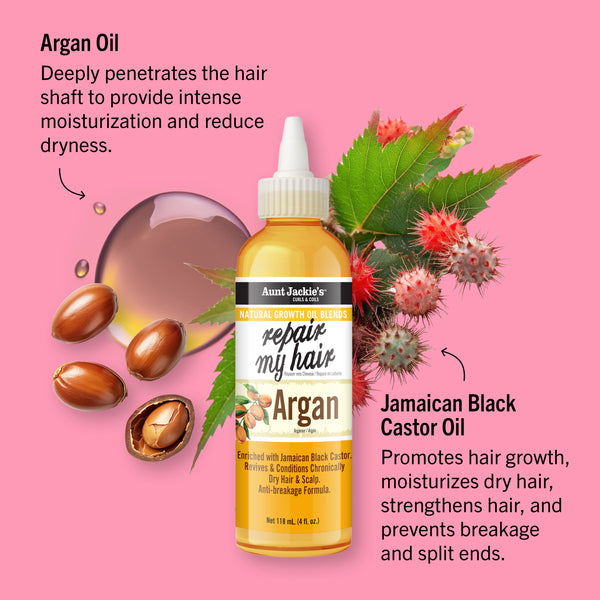 Argan Natural Growth Oil Blend