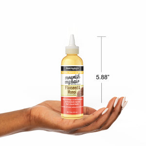 Flaxseed & Monoi Natural Growth Oil Blend For Curls & Coils