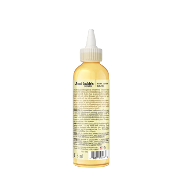 Flaxseed & Monoi Natural Growth Oil Blend
