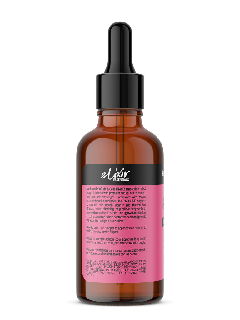 Elixir Essentials: Collagen & Tea Tree Hair & Scalp Oil